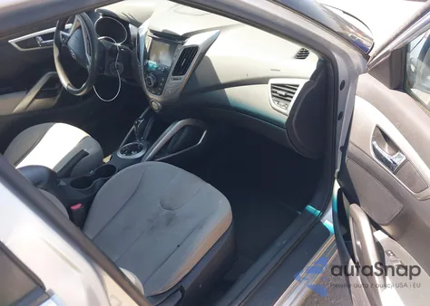 2012 Hyundai Veloster Base W/Gray from USA, damaged, VIN KMHTC6AD6CU079711